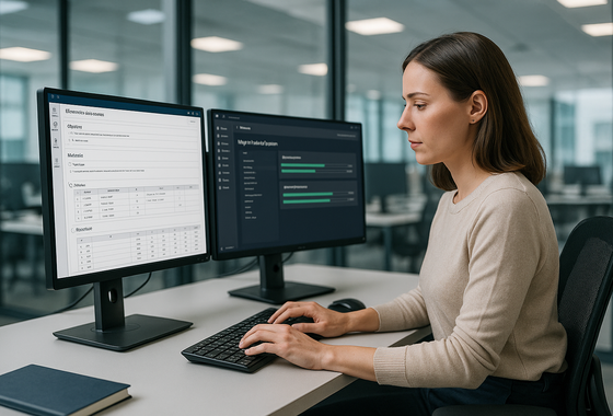 Data manager archiving notebook entries