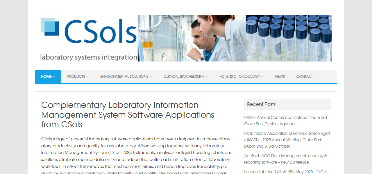 CSols website