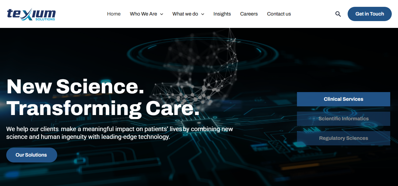 Texium website