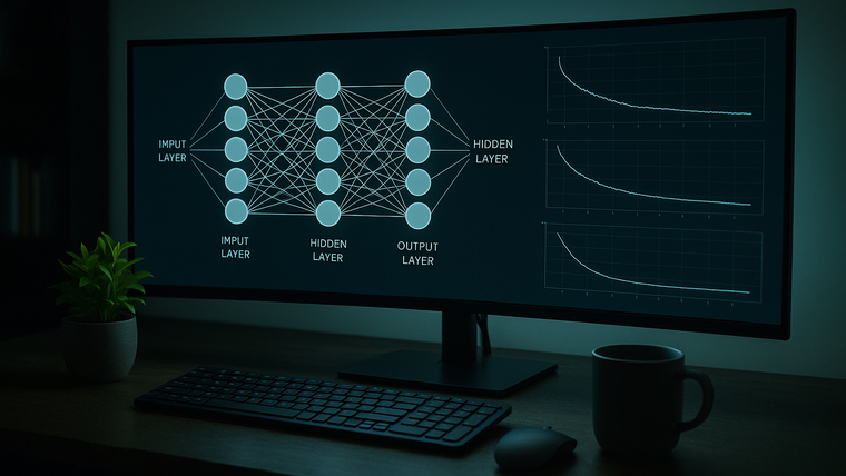 Scientists reviewing AI readiness data on a collaborative digital display