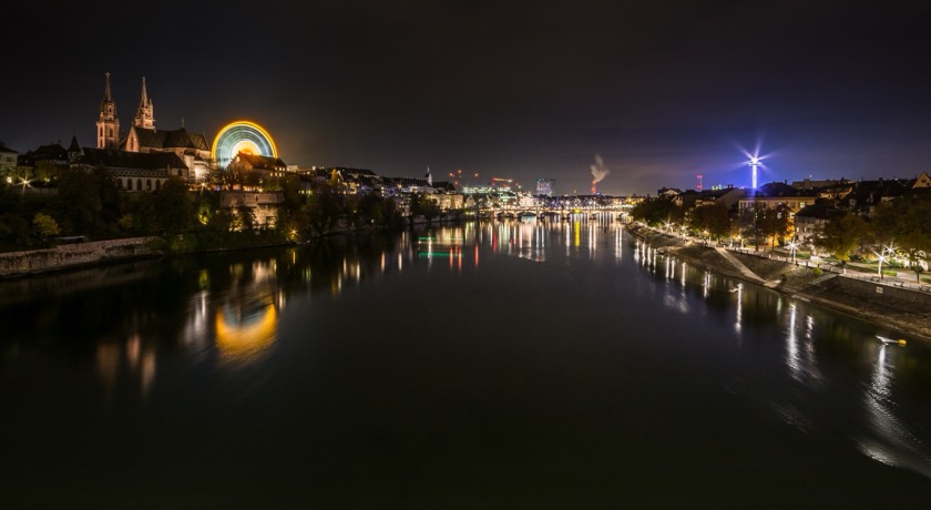 Basel Rhine river and historic skyline — BioTechX Europe 2026 host city
